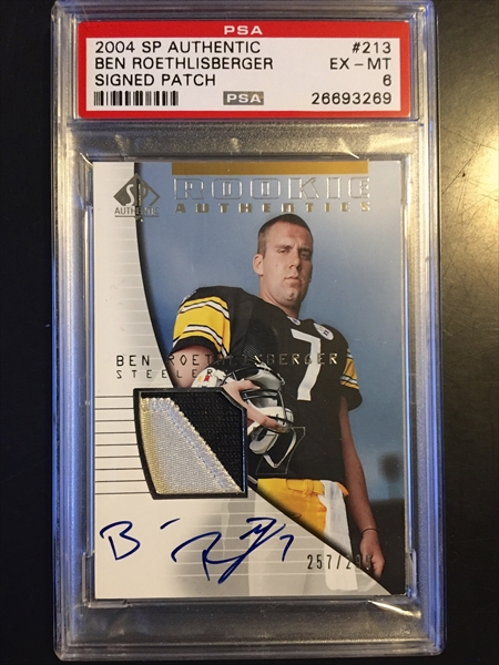 Football Ben Roethlisberger Rookie Set Will S Big Ben Rookie Set